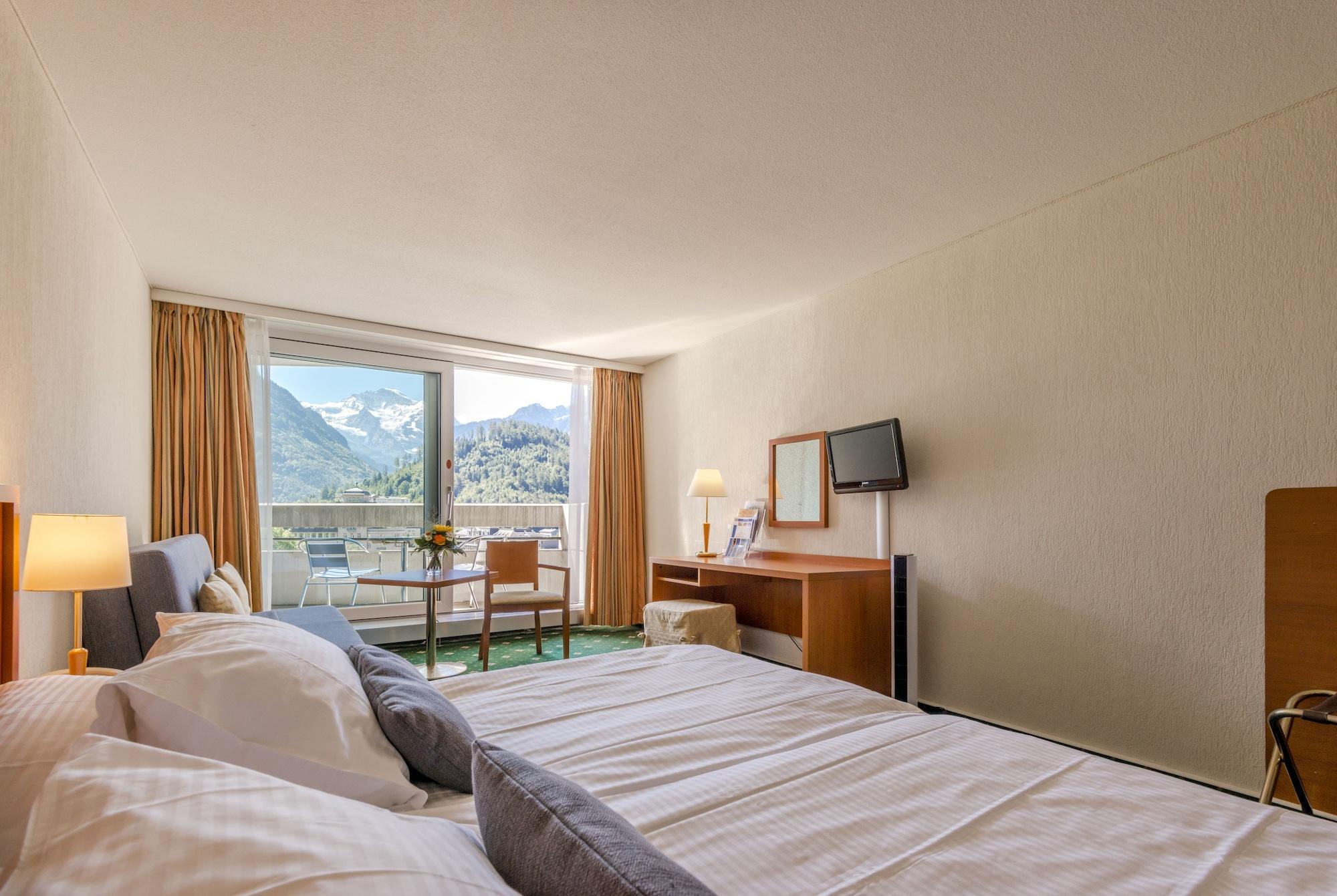 瑞士品质都市酒店 因特拉肯 客房 照片