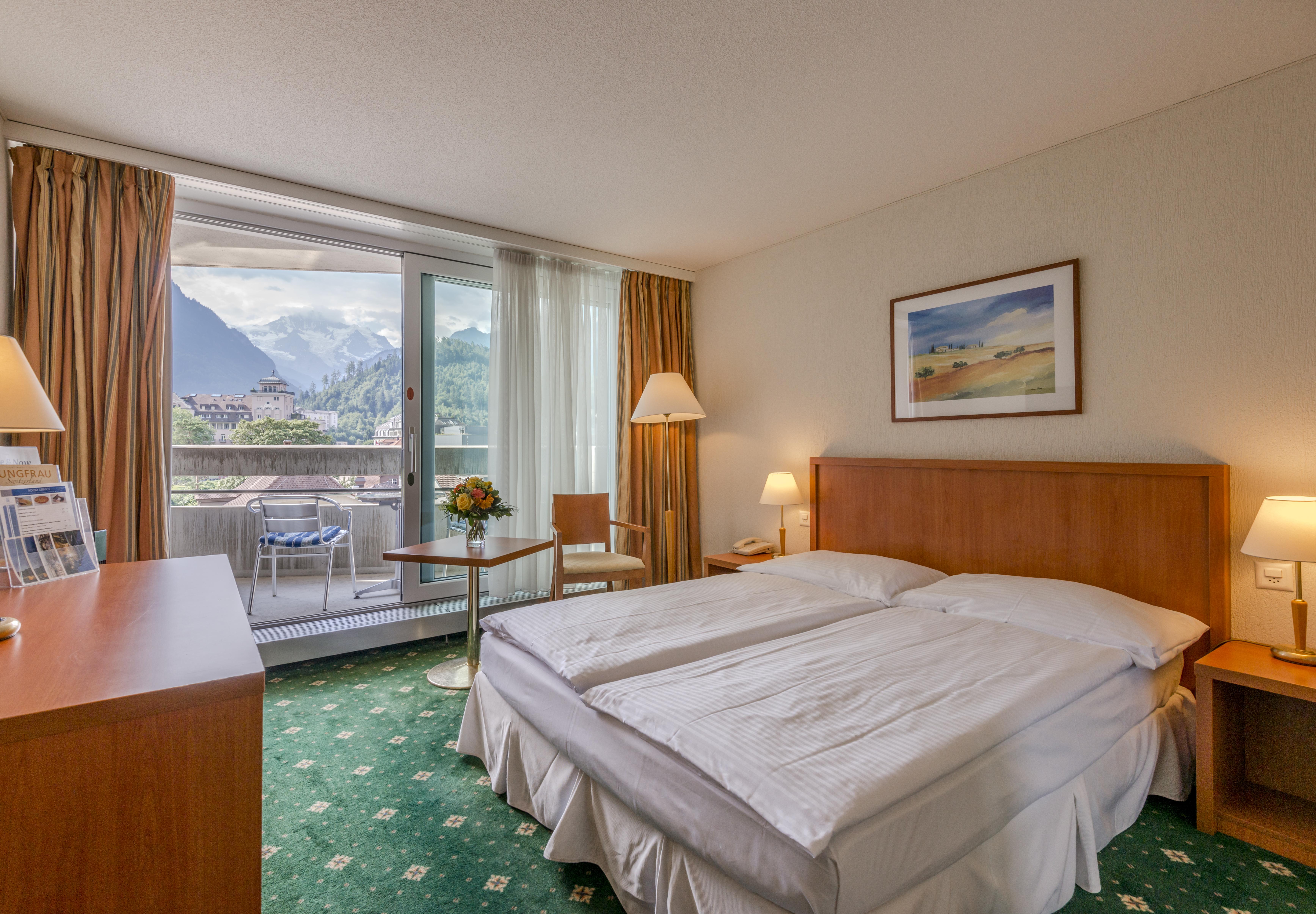 瑞士品质都市酒店 因特拉肯 客房 照片